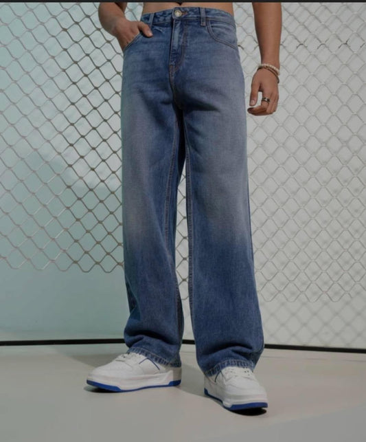 Straight fit pants